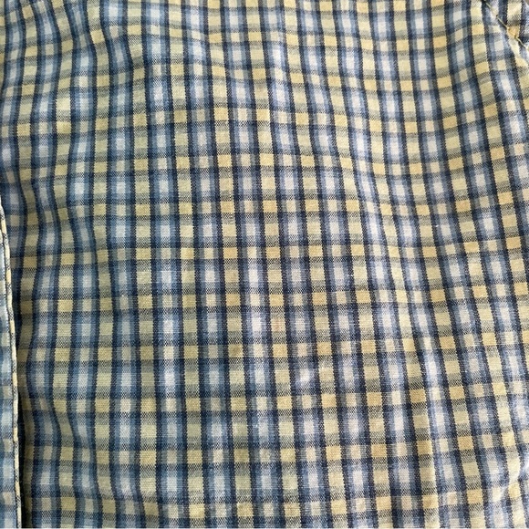 New Legends Gingham Plaid Sleeveless Button Blouse Collar Girls 7 - Picture 5 of 7